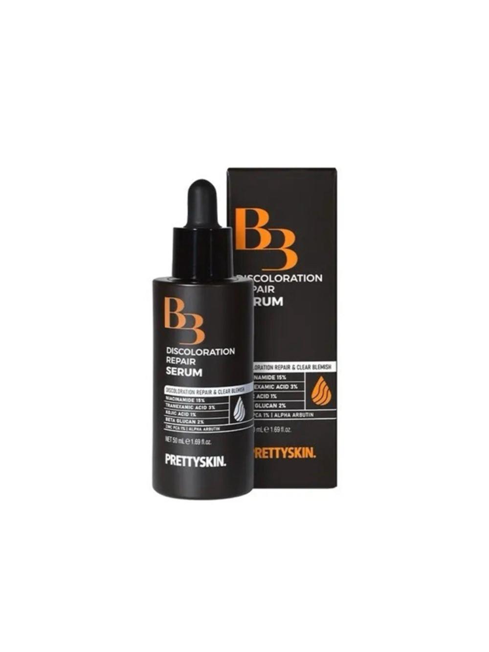 Prettyskin B3 Discoloration Repair Serum 50ml Niacinamide Face Serum